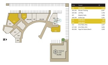 437 S Highway 101, Solana Beach, CA for lease Site Plan- Image 1 of 1