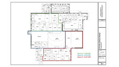 275 Billerica Rd, Chelmsford, MA for lease Floor Plan- Image 1 of 1