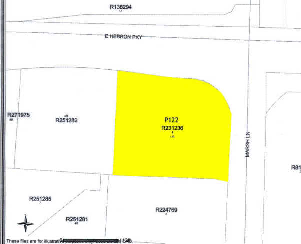 3040 E Hebron Pky, Carrollton, TX for sale Plat Map- Image 1 of 1