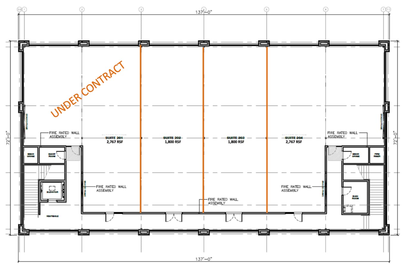 11005 Preston Road, Frisco, TX 75035 - Unit 201 -  - Floor Plan - Image 1 of 1