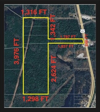 More details for 0 Highway 43 N., Axis, AL - Land for Sale