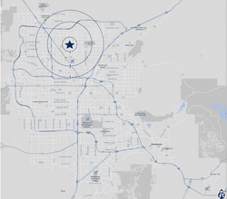 Craig and Decatur, North Las Vegas, NV - AERIAL  map view - Image1