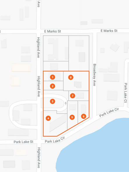 25 Luxury Townhome Development portfolio of 8 properties for sale on LoopNet.com - Plat Map - Image 3 of 8