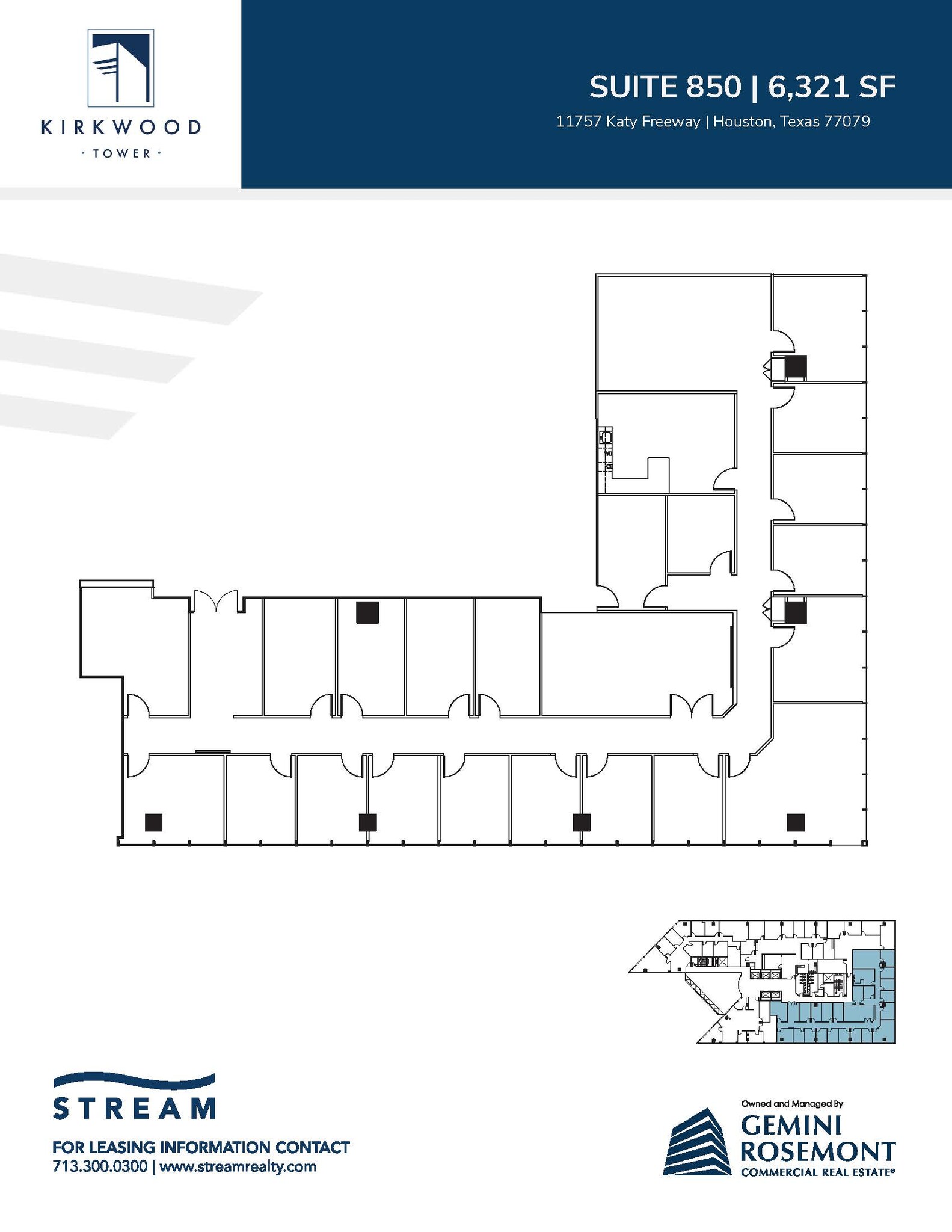 11757 Katy Fwy, Houston, TX for lease Floor Plan- Image 1 of 1