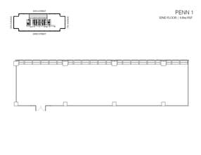 PENN 1, New York, NY for lease Floor Plan- Image 2 of 3