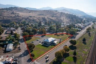 200 W Railroad Ave, Plains, MT - AERIAL map view - Image1