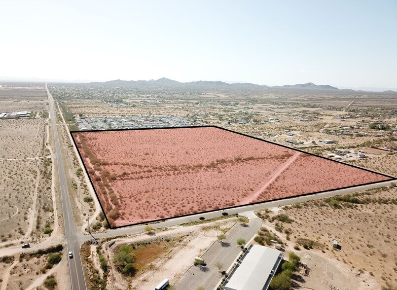 1101 Val Vista Boulevard, Casa Grande, AZ for sale - Aerial - Image 1 of 4