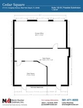 2112 S Congress Ave, West Palm Beach, FL for lease Floor Plan- Image 2 of 3