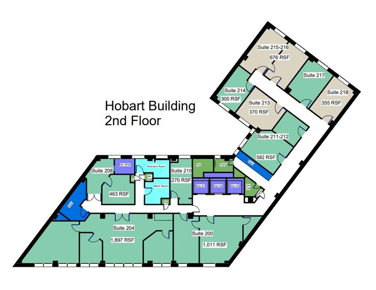 582-590 Market St, San Francisco, CA for lease - Floor Plan - Image 3 of 4