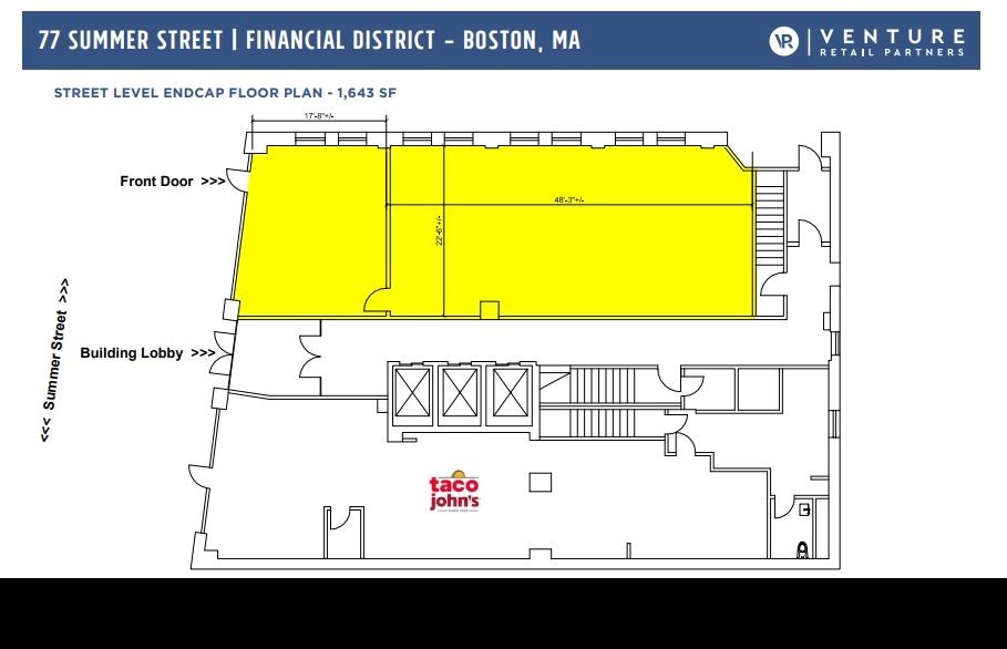 77 Summer St, Boston, MA for lease Floor Plan- Image 1 of 1