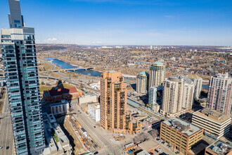 1100 8th Ave SW, Calgary, AB - aerial  map view