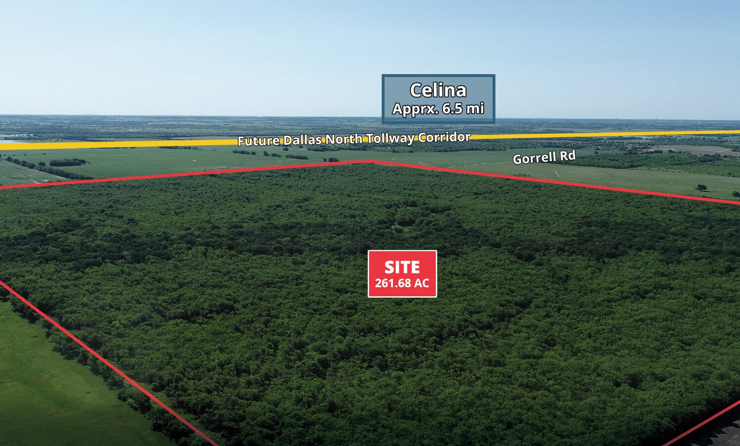 Gorrell Rd, Pilot Point, TX 76258 Land for Sale