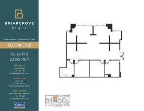 17855 N Dallas Pky, Dallas, TX for lease Floor Plan- Image 1 of 1