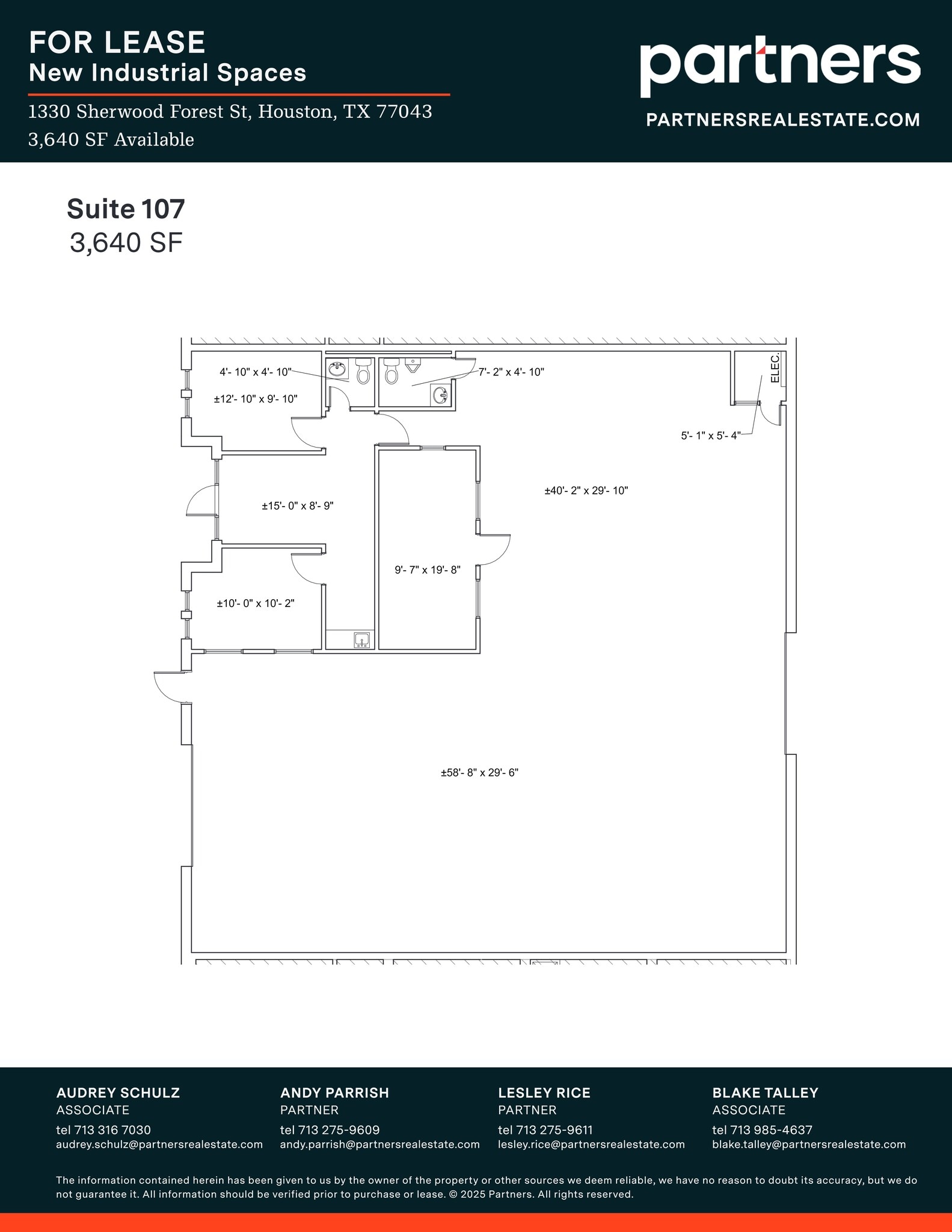 1330 Sherwood Forest St, Houston, TX for lease Site Plan- Image 1 of 1