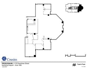 1170 Peachtree St, Atlanta, GA for lease Floor Plan- Image 1 of 1