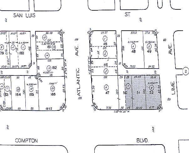 4513 E Compton Blvd, Compton, CA for sale - Plat Map - Image 3 of 12