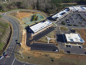 1005 Stadium Dr, Wake Forest, NC - AERIAL  map view