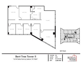 16479 Dallas Pky, Addison, TX for lease Floor Plan- Image 2 of 2