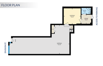 177 Division St, Kingston, ON for lease Floor Plan- Image 1 of 2