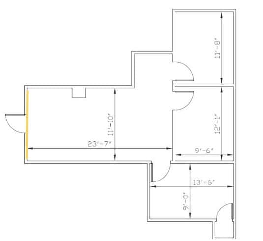 875 Prospect St, La Jolla, CA for lease Floor Plan- Image 1 of 1