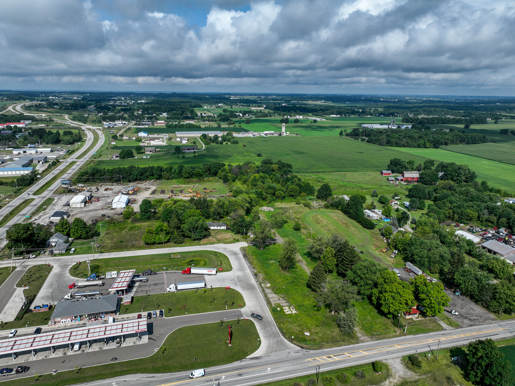 106 Wadsworth Rd, Orrville, OH for sale Aerial- Image 1 of 11