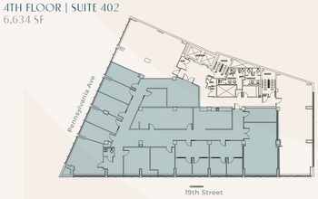 1901 Pennsylvania Ave NW, Washington, DC for lease Floor Plan- Image 1 of 1