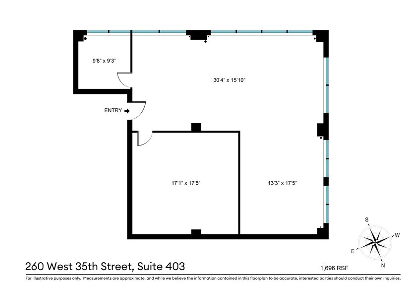洋書 PUBLIC SECTOR 260 W 35th St, New York, NY 10001 - Office for Lease | LoopNet