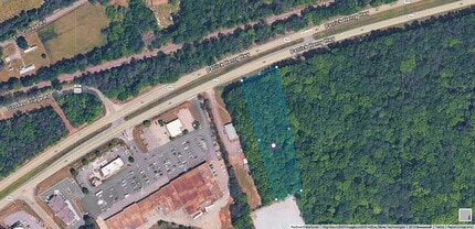 Patrick Henry (US Rte 360) Hwy, Amelia Court House, VA - AERIAL  map view - Image1