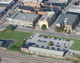 102-108 E Main St, Kingsport, TN - AERIAL  map view