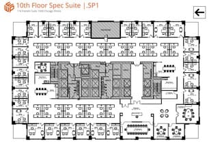 1 N Franklin St, Chicago, IL for lease Floor Plan- Image 2 of 2