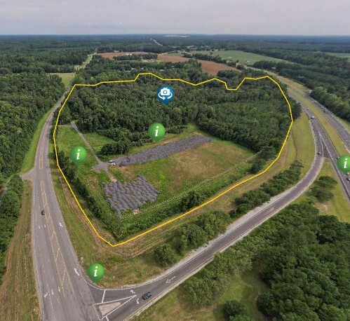 9765 US Hwy 117 @ I-40 Exit, Willard, NC for sale - Aerial - Image 1 of 5