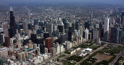 200 N LaSalle St, Chicago, IL - aerial  map view