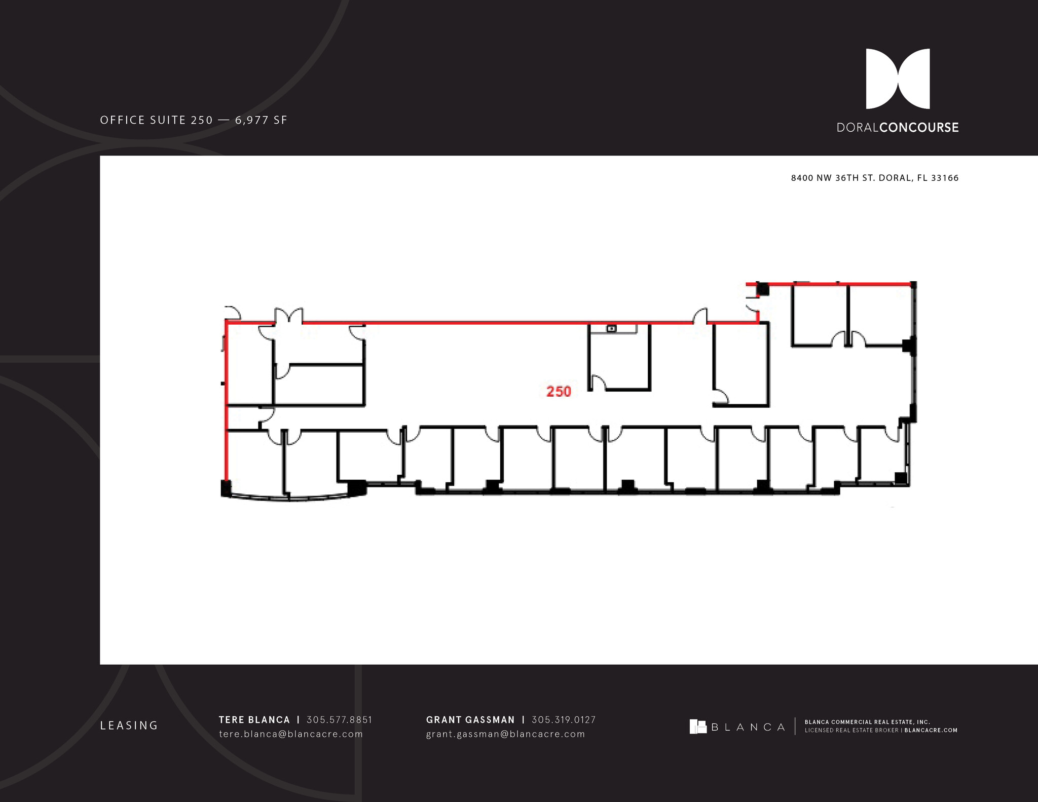 8400 NW 36th St, Doral, FL for lease Floor Plan- Image 1 of 1