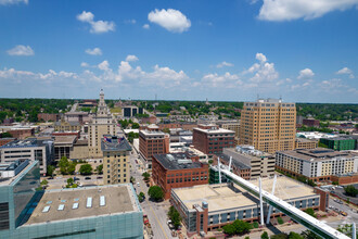 131 W 2nd St, Davenport, IA - AERIAL  map view - Image1