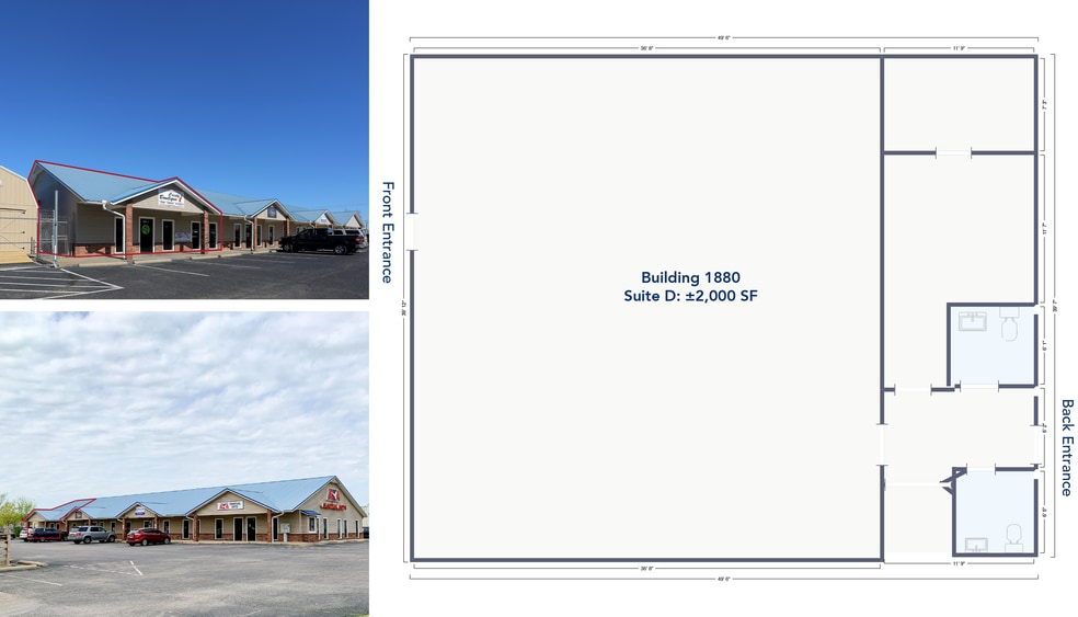 1900 S Pleasant St, Springdale, AR for lease - Building Photo - Image 3 of 6
