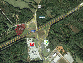 650 Welpine Rd, Pendleton, SC - aerial  map view