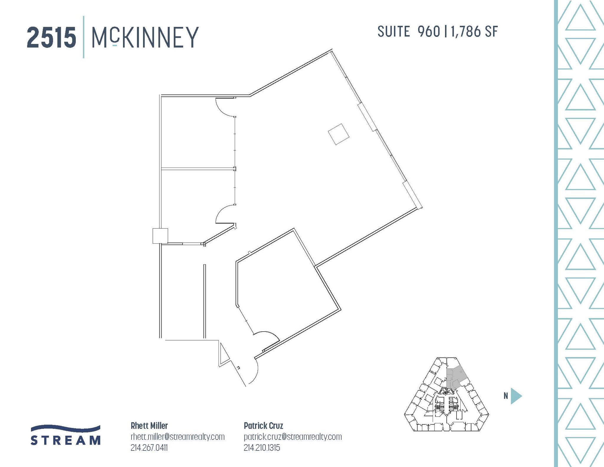 2515 McKinney Ave, Dallas, TX for lease Floor Plan- Image 1 of 1