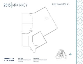 2515 McKinney Ave, Dallas, TX for lease Floor Plan- Image 1 of 1