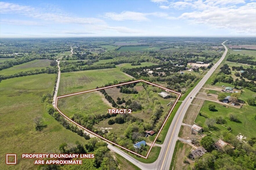 TBD 11 +/- acres Highway 121 Tract 2, Randolph, TX for sale - Aerial - Image 2 of 7