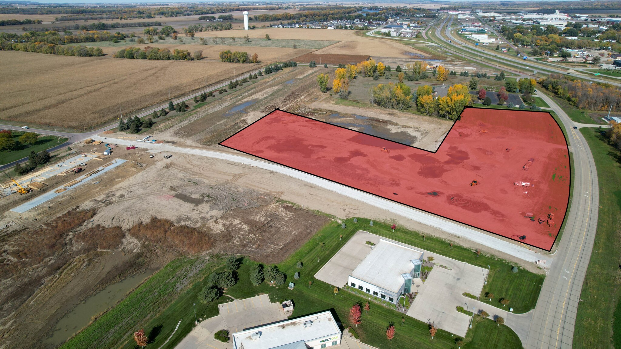 TBD Sioux Point Rd, Dakota Dunes, SD for sale Aerial- Image 1 of 2