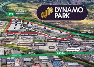 Cheltenham Rd, Stockton On Tees, RCC - AERIAL  map view