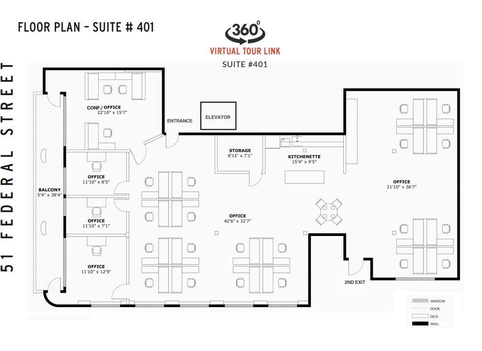 51 Federal St, San Francisco, CA for lease Floor Plan- Image 1 of 1