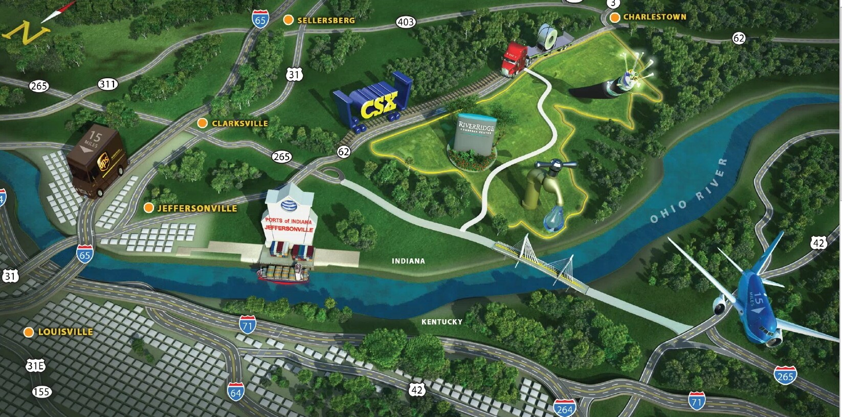 River Ridge Commerce Center, Jeffersonville, IN for sale Primary Photo- Image 1 of 1