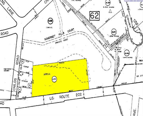 150 Morristown Rd, Bernardsville, NJ for lease - Plat Map - Image 2 of 7