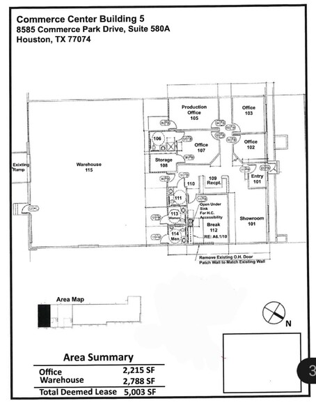 9000 Southwest Fwy, Houston, TX for lease - Floor Plan - Image 2 of 13