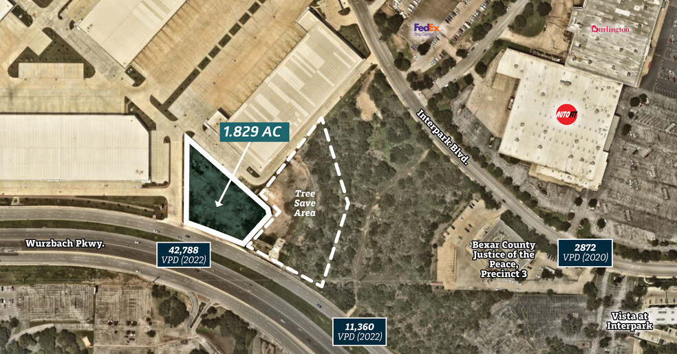 Interpark Blvd, San Antonio, TX for sale - Building Photo - Image 1 of 3