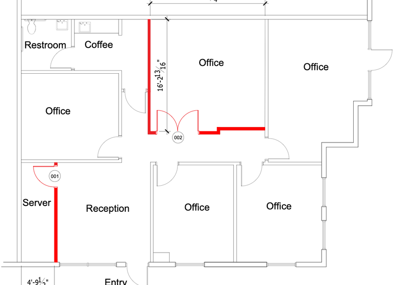3660 N Rancho Dr, Las Vegas, NV for lease - Floor Plan - Image 2 of 18