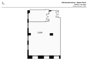 450 7th Ave, New York, NY for lease Floor Plan- Image 1 of 1