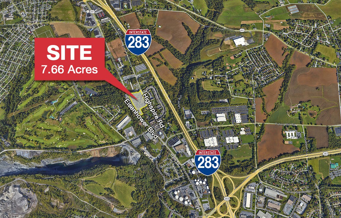 1330 Eisenhower Blvd, Harrisburg, PA for sale Aerial- Image 1 of 4