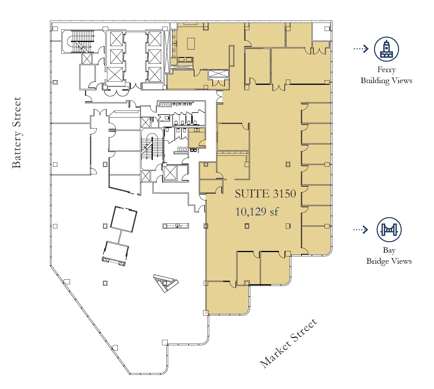 One Front St, San Francisco, CA for lease Interior Photo- Image 1 of 1